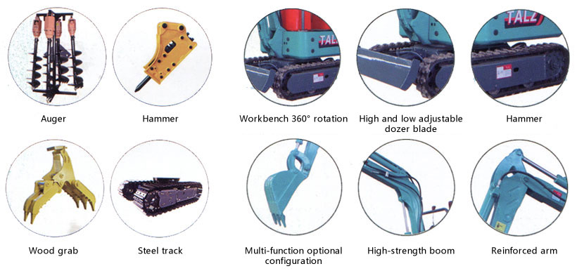 LZ-10 mini excavator